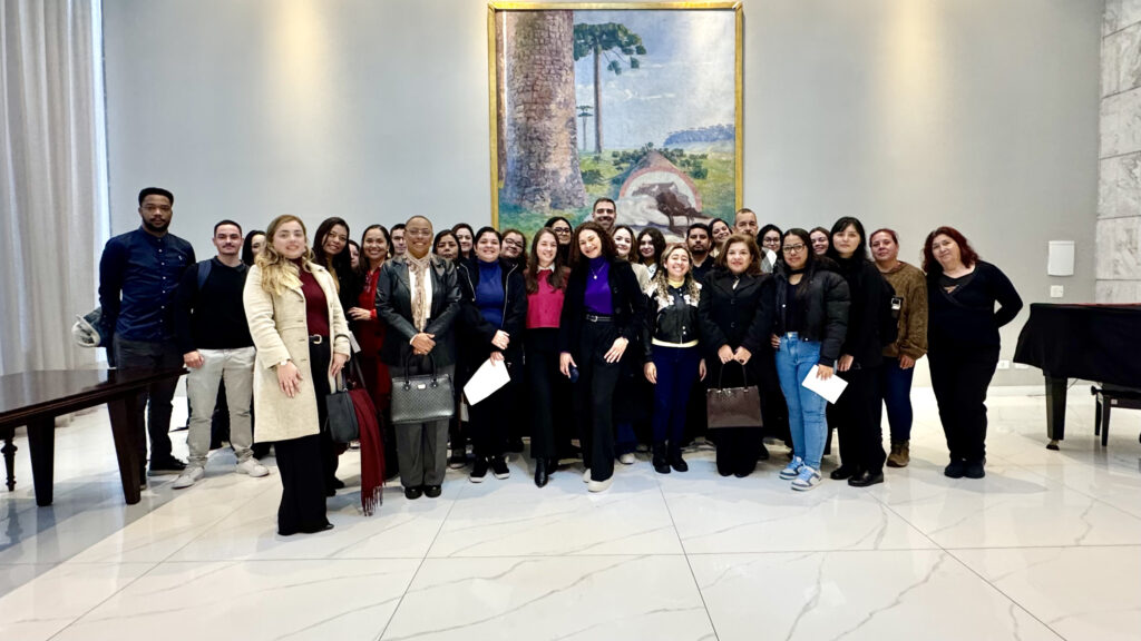 Denian Couto participa de visita de estudantes da UNIFAEL